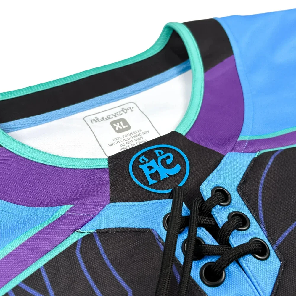 ALLEYCVT - 9 LIVES HOCKEY JERSEY Size Medium edm rave alleycAT